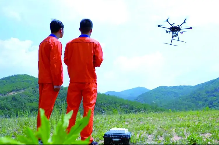 城区无人机倾斜摄影巡检拍摄